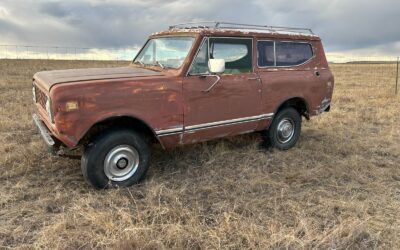 International Harvester Scout 1975