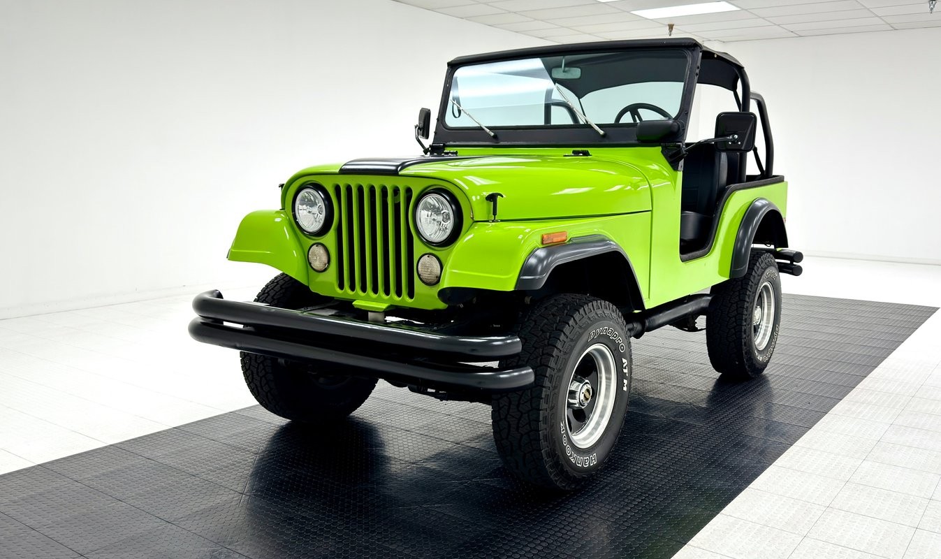 Jeep-CJ5-1973-Jeep-Black