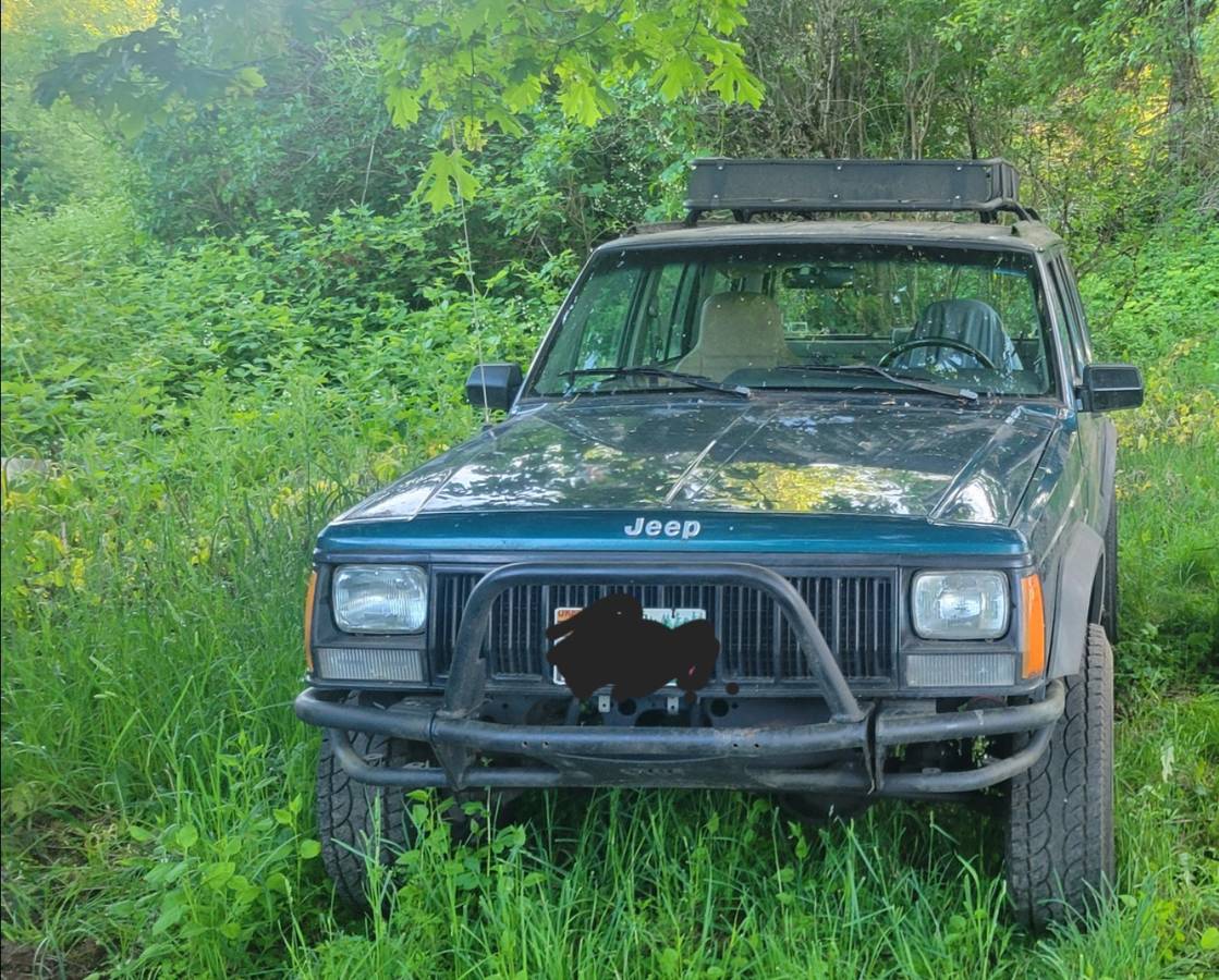 Jeep-Cherokee-1996-Green