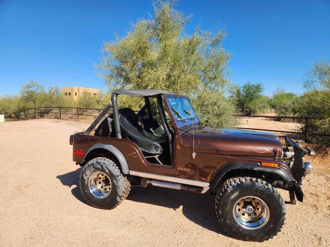 Jeep-Cj-5-1978-Brown