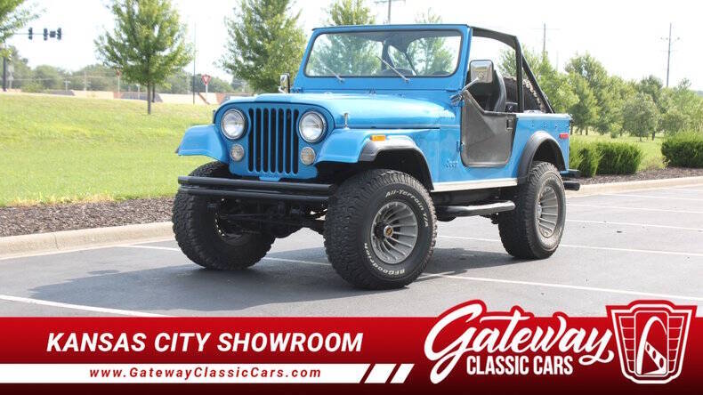 Jeep-Cj-7-1976-Blue-Black