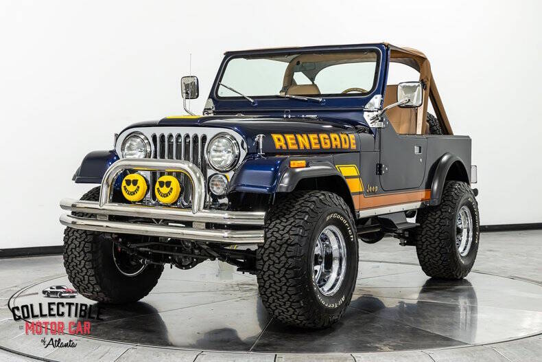 Jeep-Cj-7-1985-Blue-Metallic-Tan