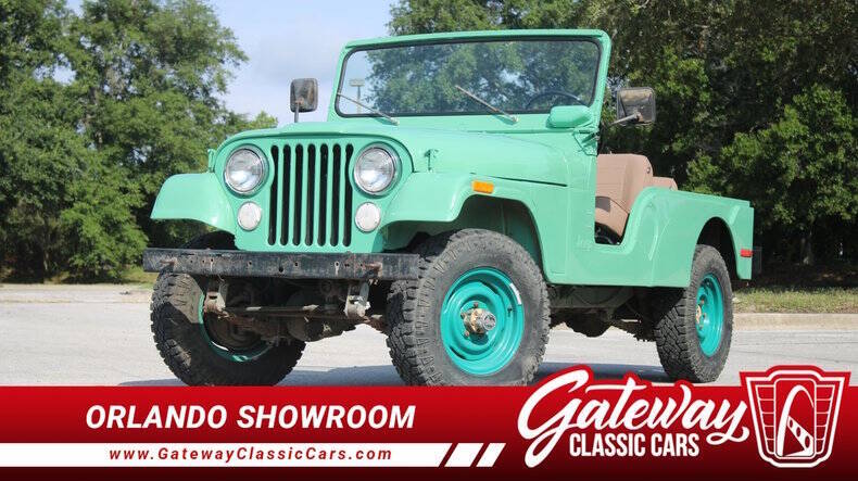 Jeep-Cj6-1975-Green-Tan