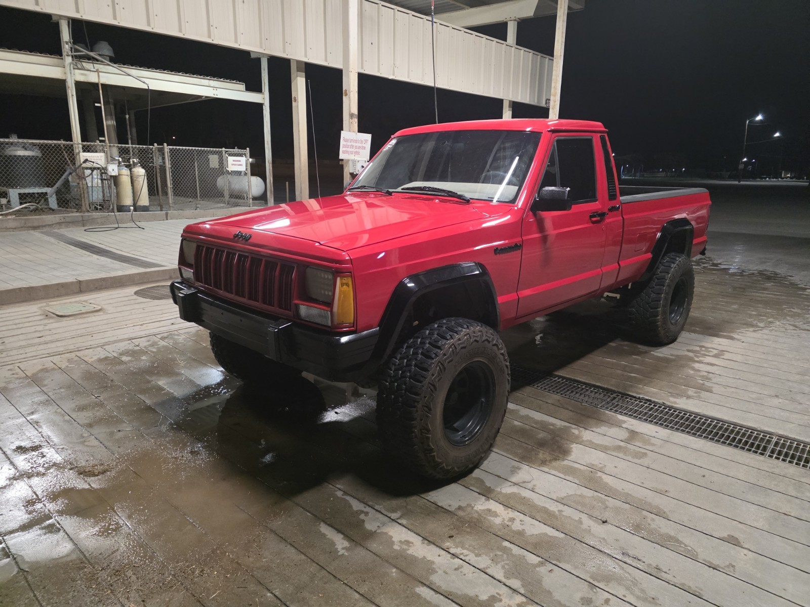 Jeep-Comanche-1990-Standard-Cab-Pickup-grey