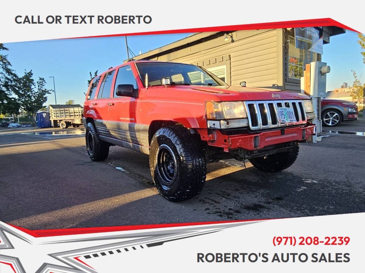 Jeep-Grand-cherokee-laredo-4dr-1996-Red