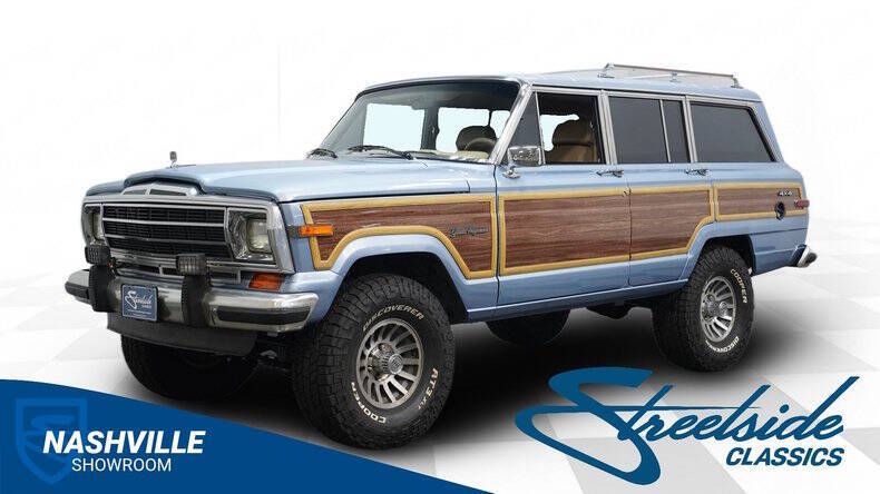 Jeep-Grand-wagoneer-1989-Light-Blue-Tan