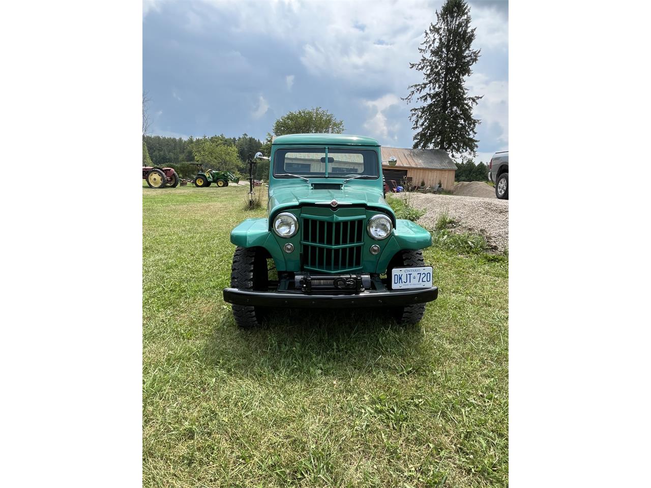 Jeep-Willys-1955-Green-Black