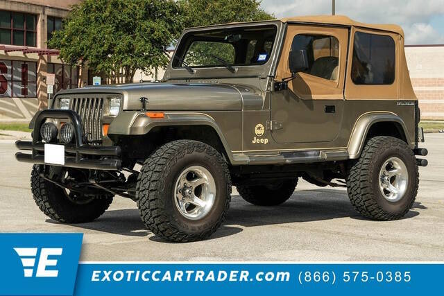 Jeep-Wrangler-1988-Khaki-Metallic-GrayBeige