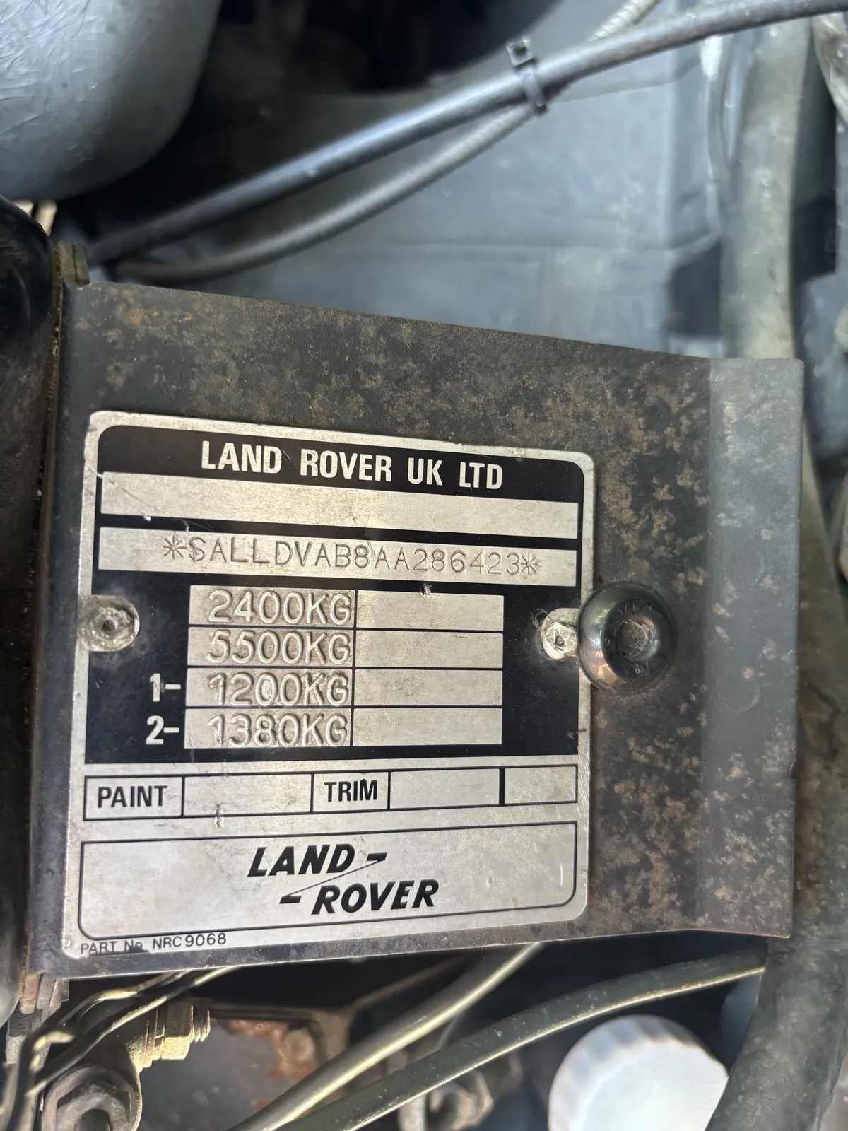 Land-rover-Defender-90-1987-Grey-Black
