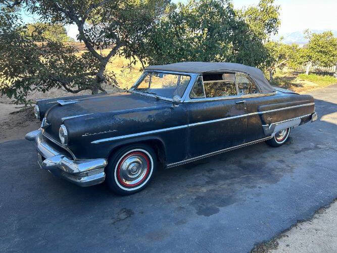 Lincoln-Capri-1954-Black