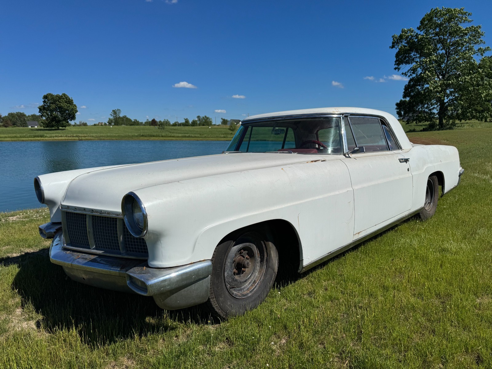 Lincoln-Continental-1956-Coupe-Red