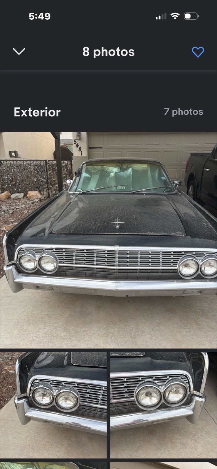 Lincoln Continental 1962