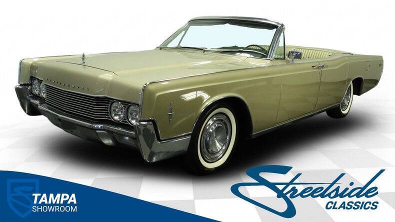 Lincoln-Continental-1966-Medium-Sage-Gold-Metallic-Gold