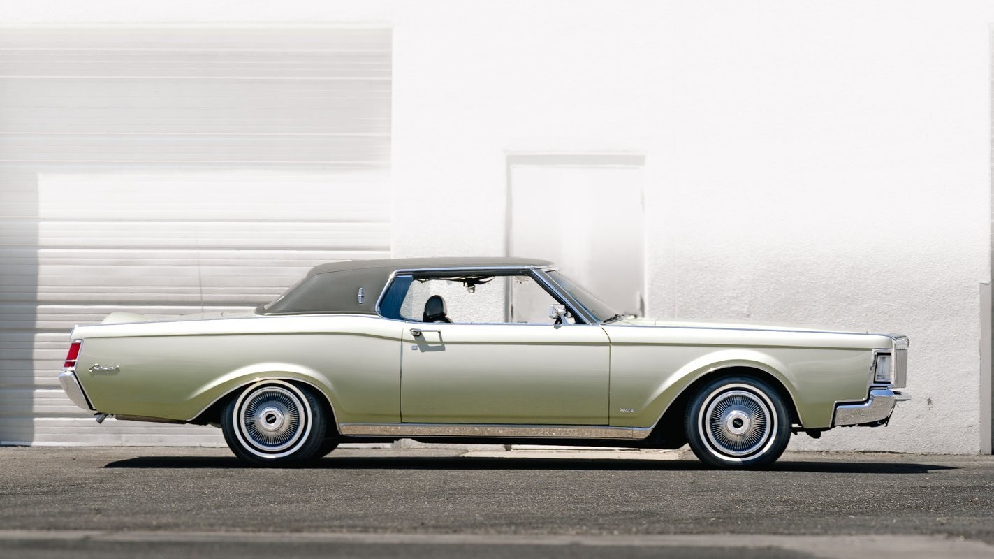 Lincoln-Continental-1969-Coupe-Green