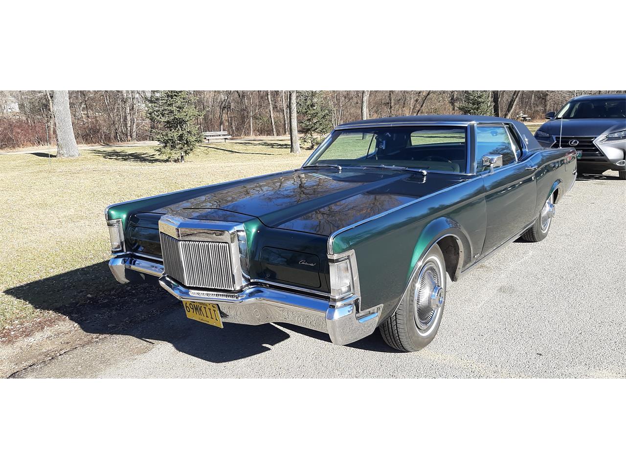 Lincoln-Continental-mk-iii-1969-Metallic-Green-Green