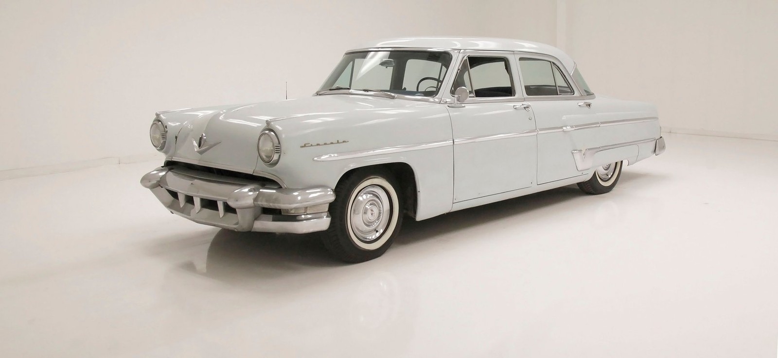 Lincoln-Cosmopolitan-1954-Sedan-Blue