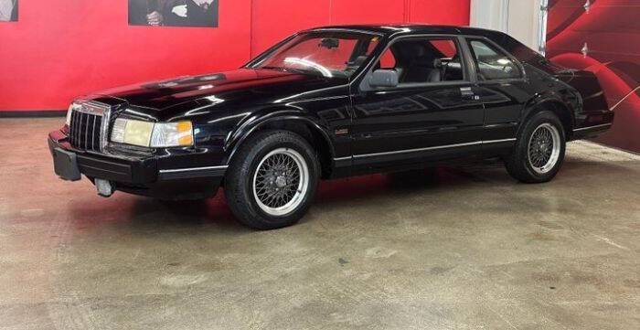 Lincoln-Mark-vii-1991-Black-Black