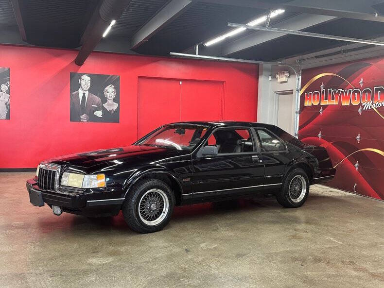 Lincoln-Mark-vii-1991-Black-Black