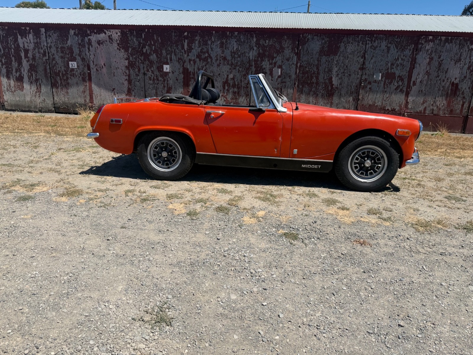 MG-Midget-1971-Convertible MG Midget 1971