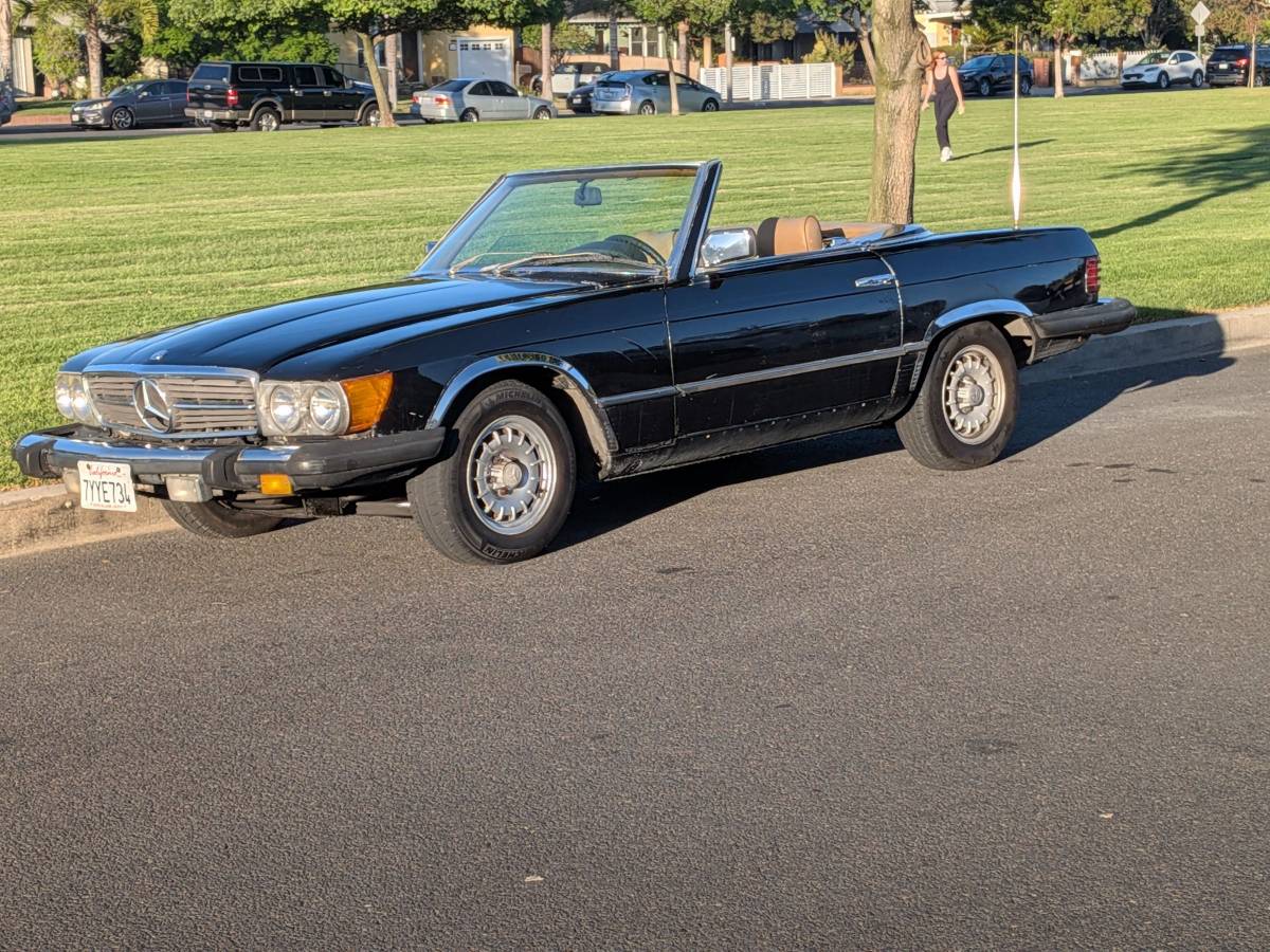 Mercedes-450sl-1980-black