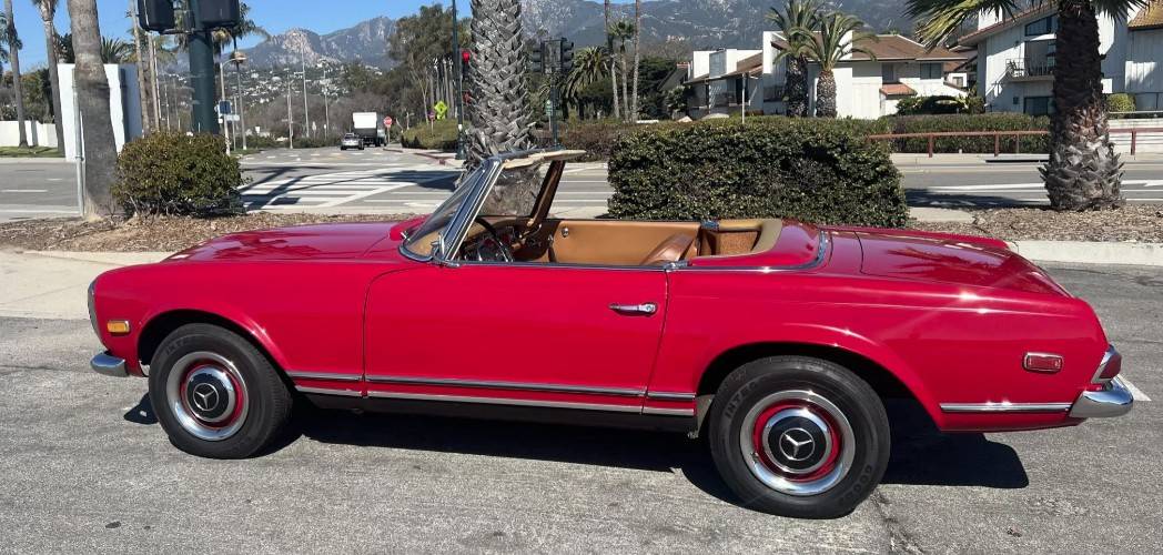 Mercedes-benz-230-sl-1966-red