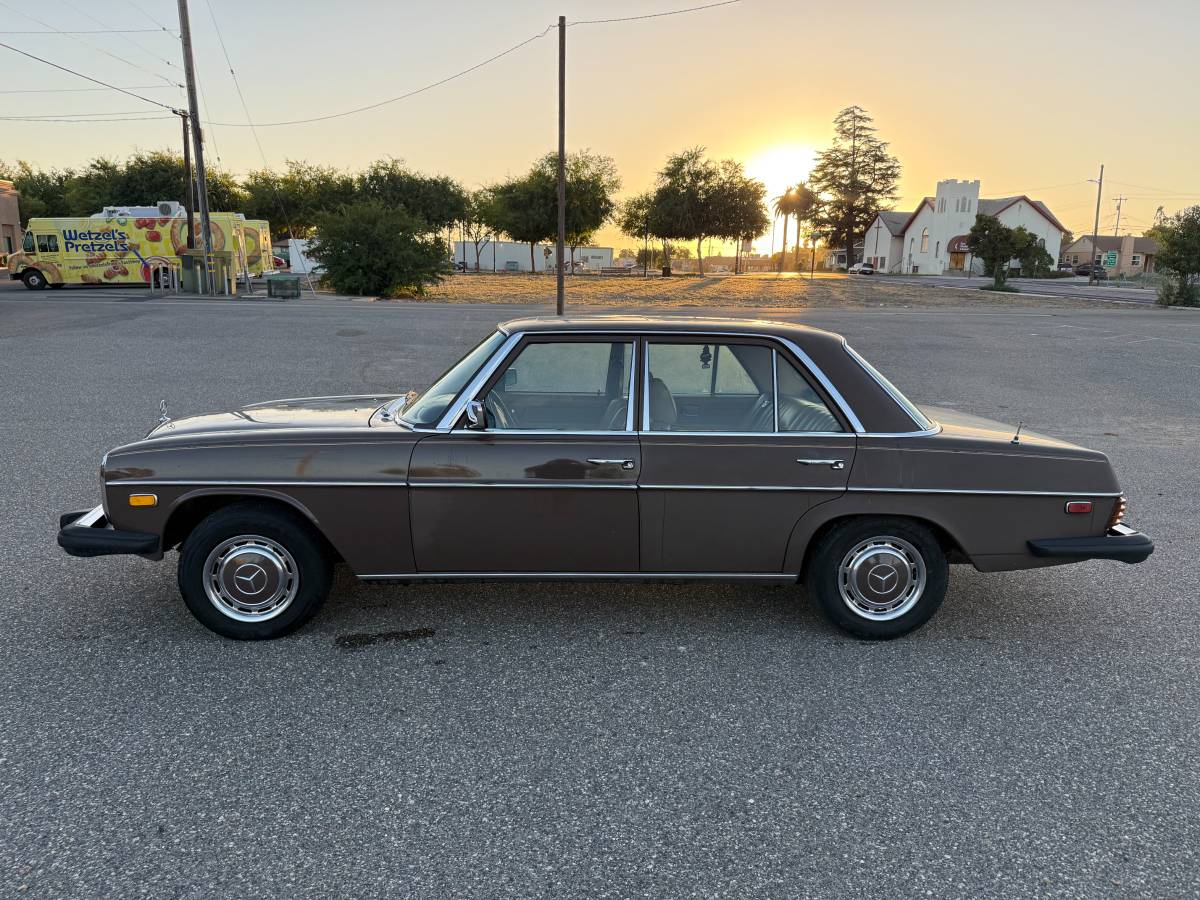 Mercedes-benz-300d-1976-brown