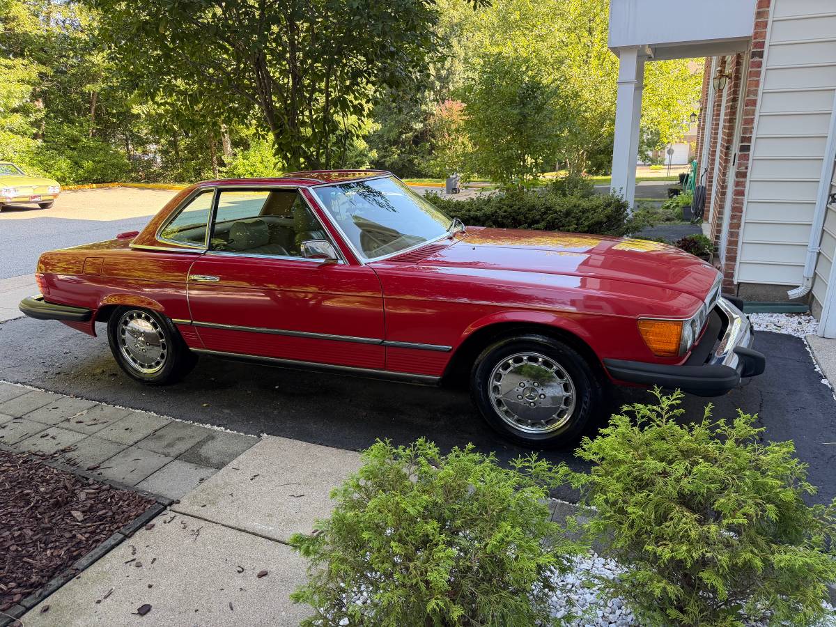 Mercedes-benz-450sl-1975-red
