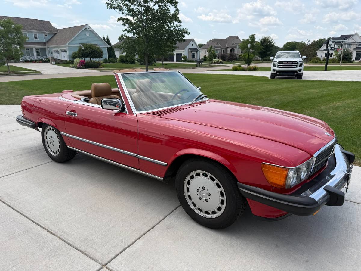 Mercedes-benz-560-560sl-1988-red Mercedes-benz-560-560sl-1988-red