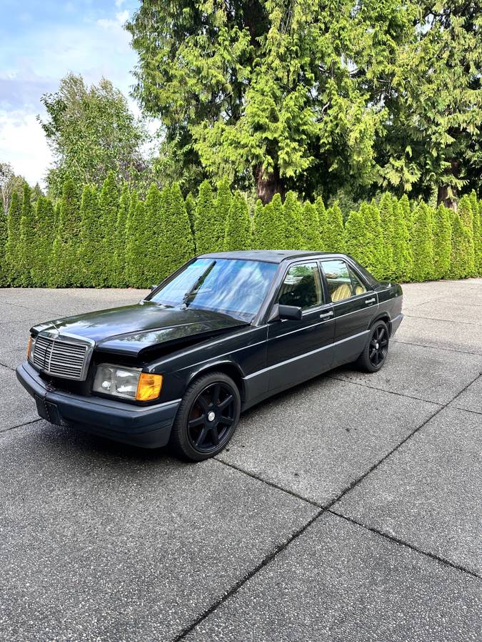 Mercedes-benz-E-class-190e-1989-Gray
