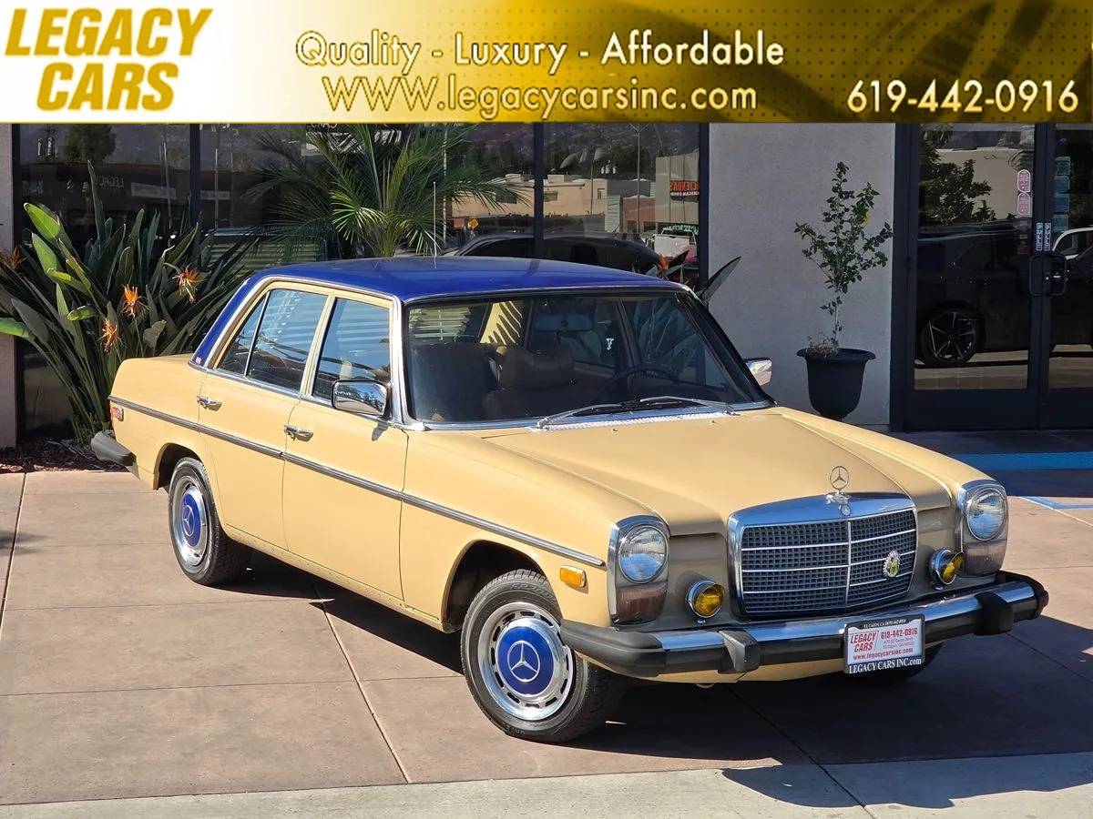 Mercedes-benz-E-class-1976-yellow