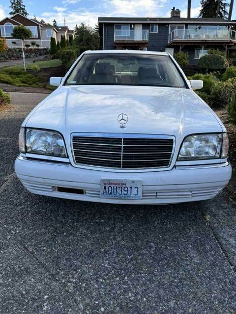 Mercedes-benz-S-class-1996-white