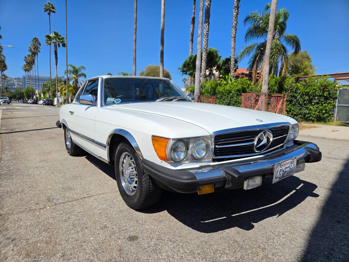 Mercedes-benz-Sl-class-1983-white