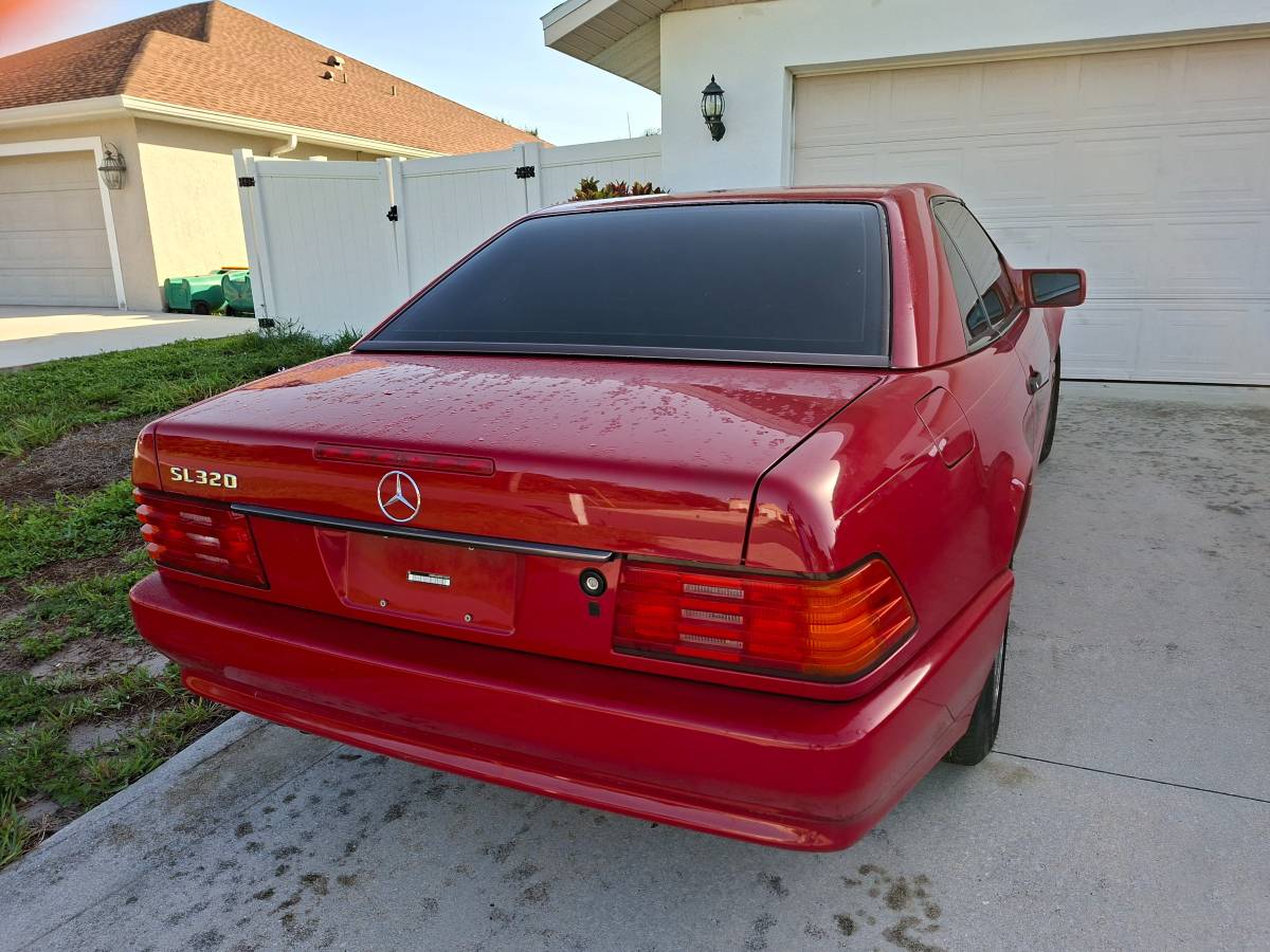 Mercedes-benz-Sl-class-1995-Red