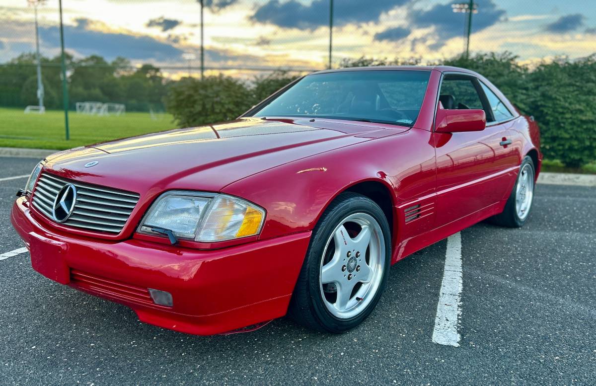 Mercedes-benz-Sl-class-3.2-liter-1995-red