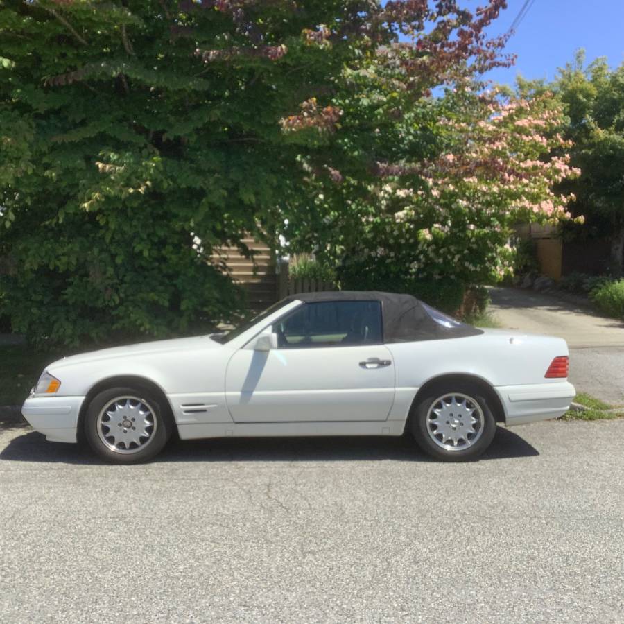 Mercedes-sl500-1996-white