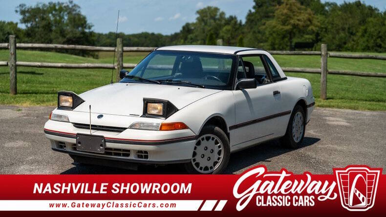 Mercury-Capri-1991-White-Gray
