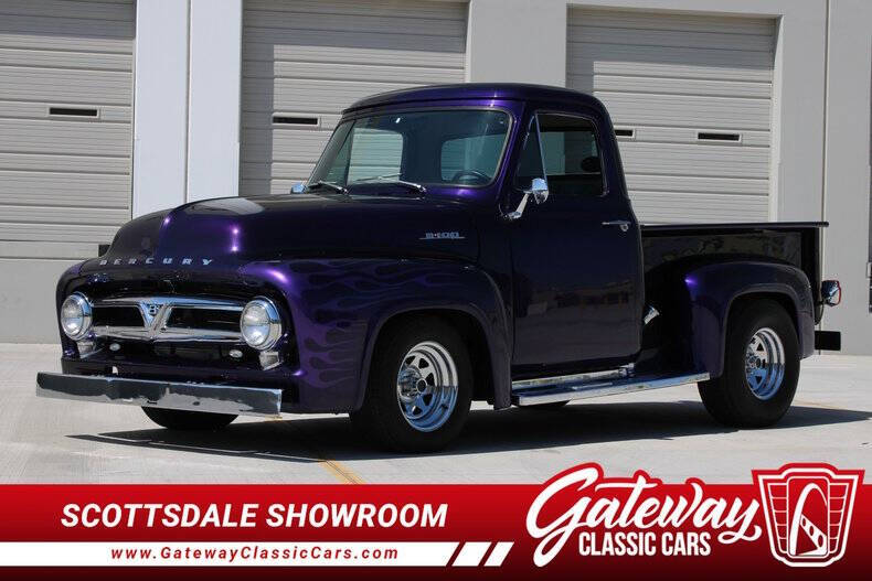 Mercury-M-100-1953-Plum-Crazy-Purple-Gray-And-Purple