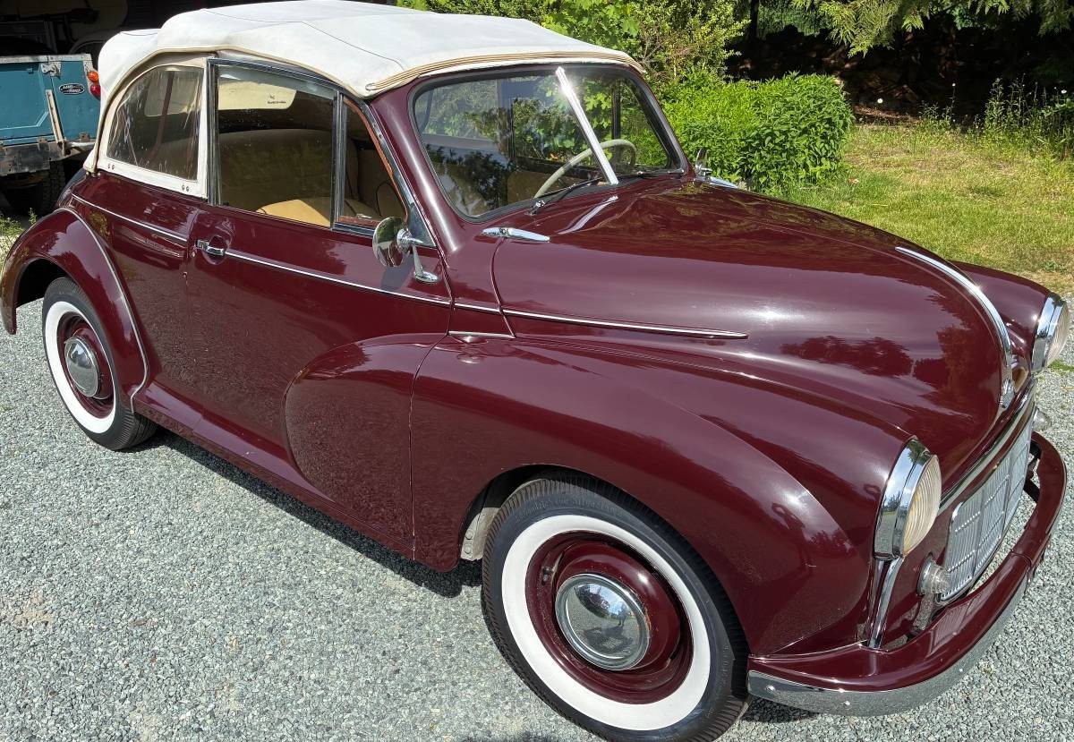 Morris-Minor-MM-1949-Convertible-Tan