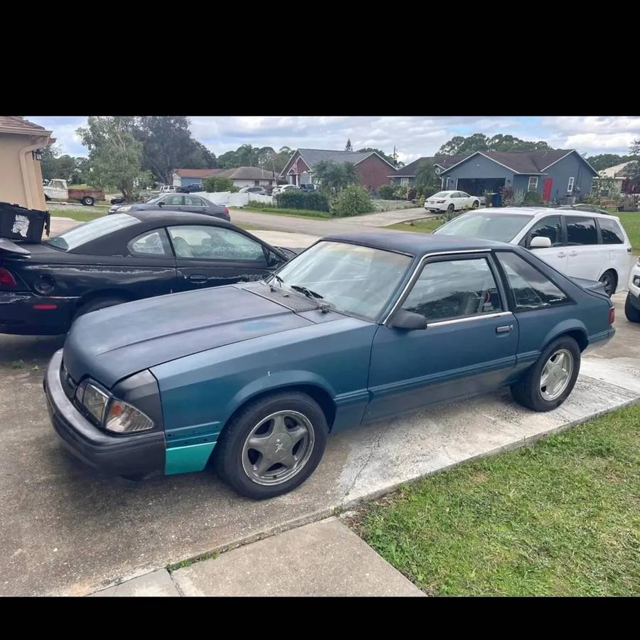 Mustang-lx-1993-green