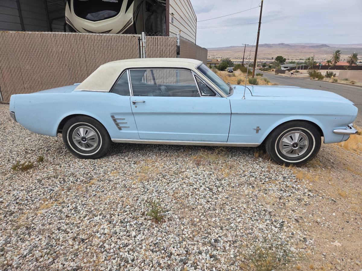 Mustang-pony-quotcquot-code-1966-Blue