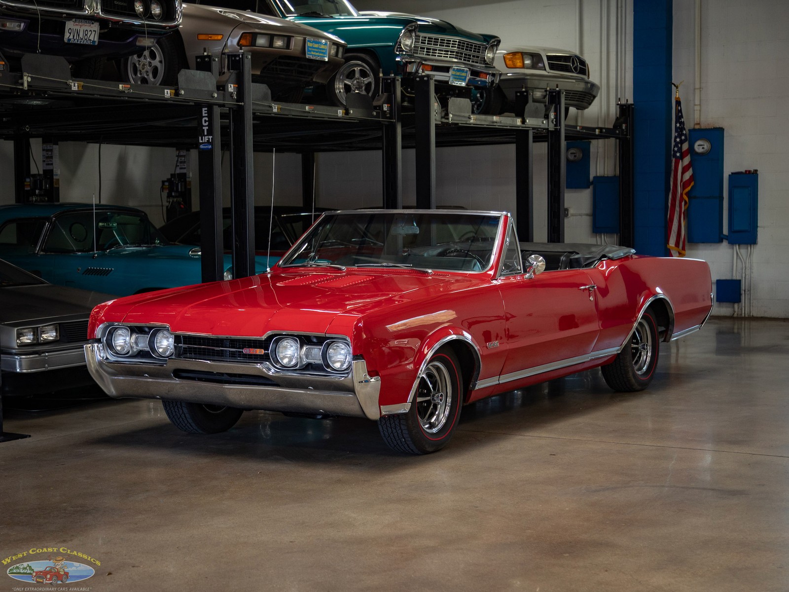 Oldsmobile-442-1967-2-Door-Convertible-Black