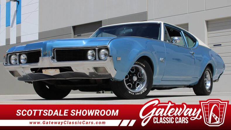 Oldsmobile-442-1969-BlueWhite-White