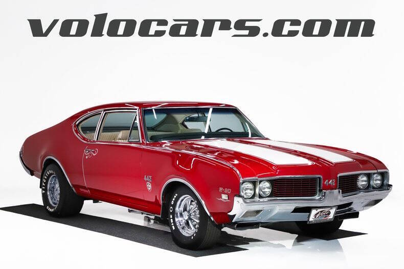 Oldsmobile-442-1969-Crimson-Red-White Oldsmobile-442-1969-Crimson-Red-White