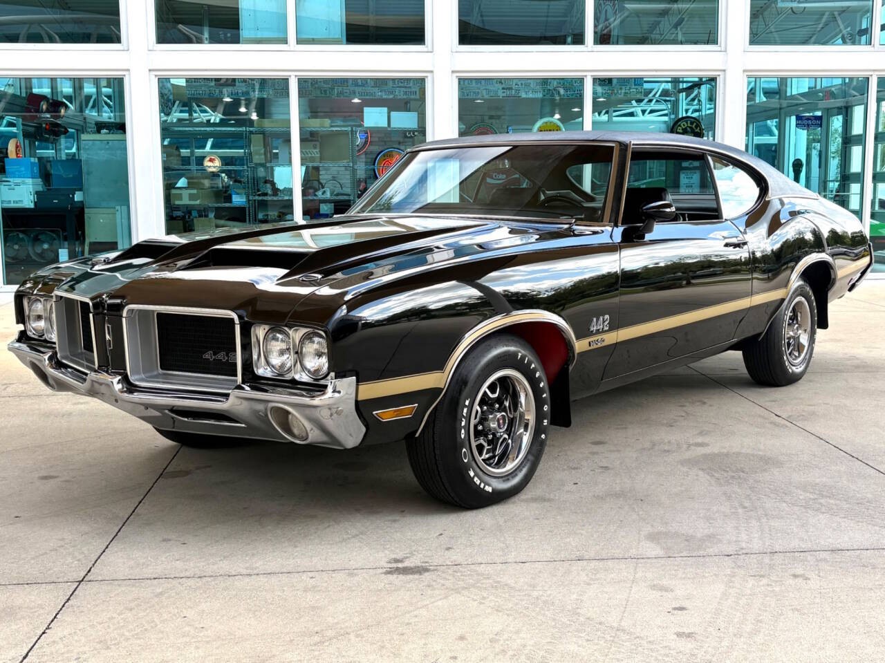 Oldsmobile-442-1971-Coupe-Black Oldsmobile 442 1971