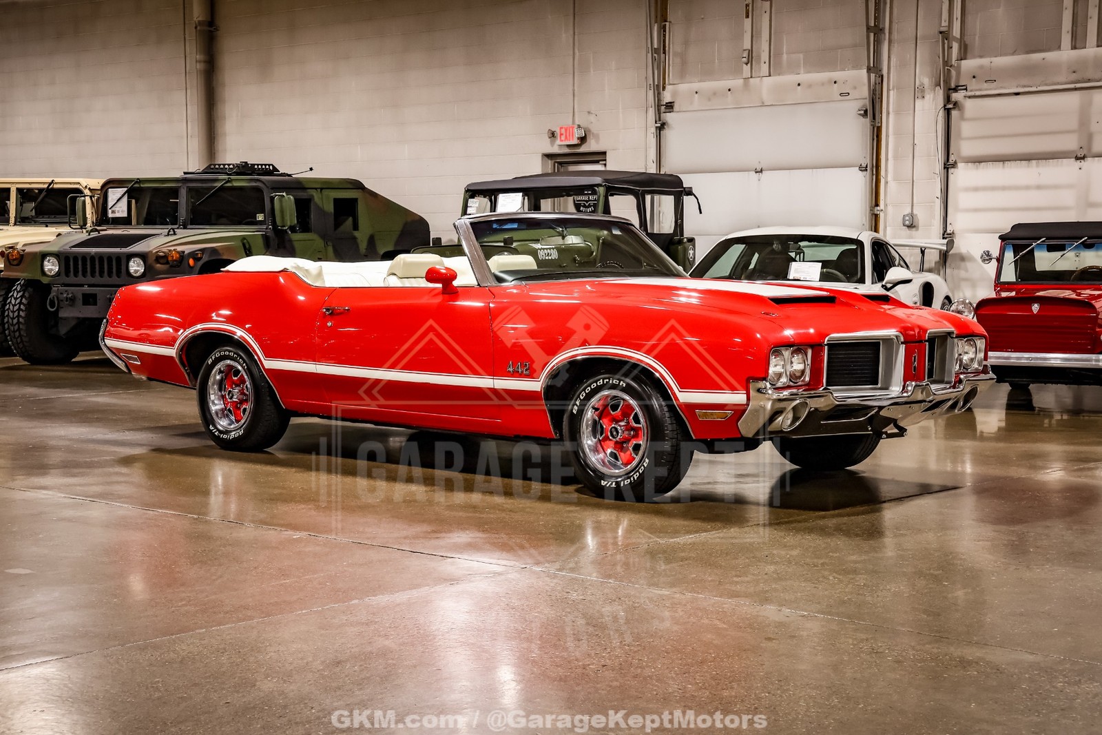 Oldsmobile-442-1971-White