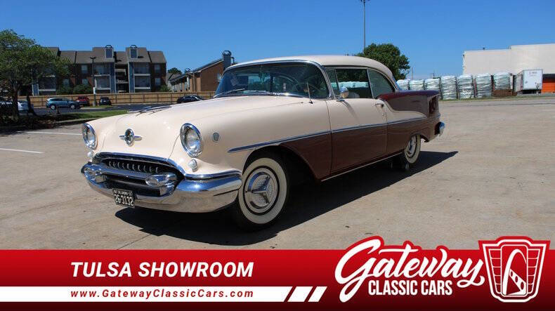 Oldsmobile-Eighty-eight-1955-Brown-Green