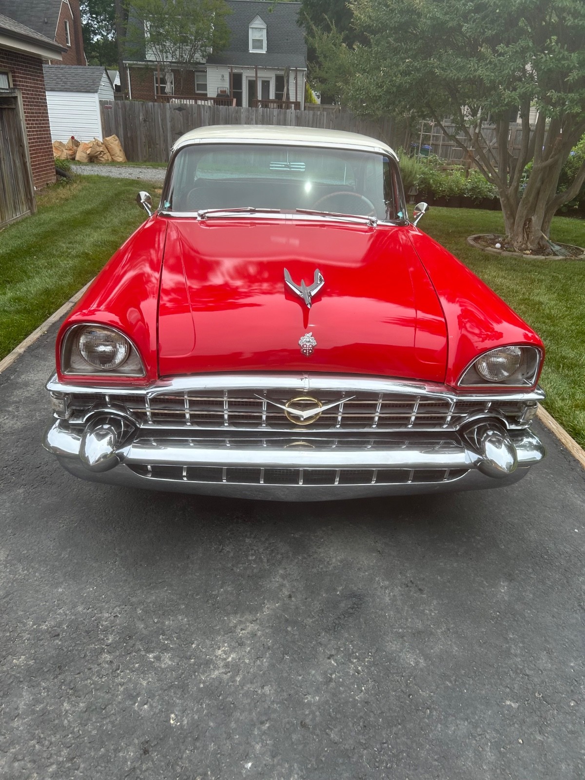 Packard-Four-Hundred-1956-Sedan-Red
