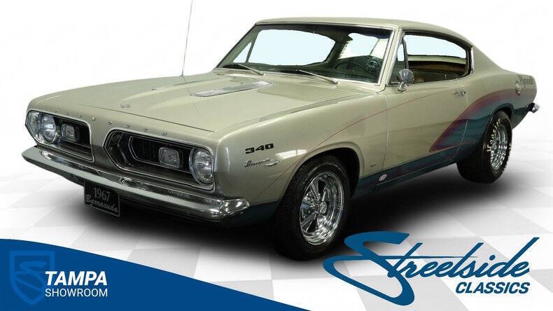 Plymouth-Barracuda-1967-Champagne-Tan