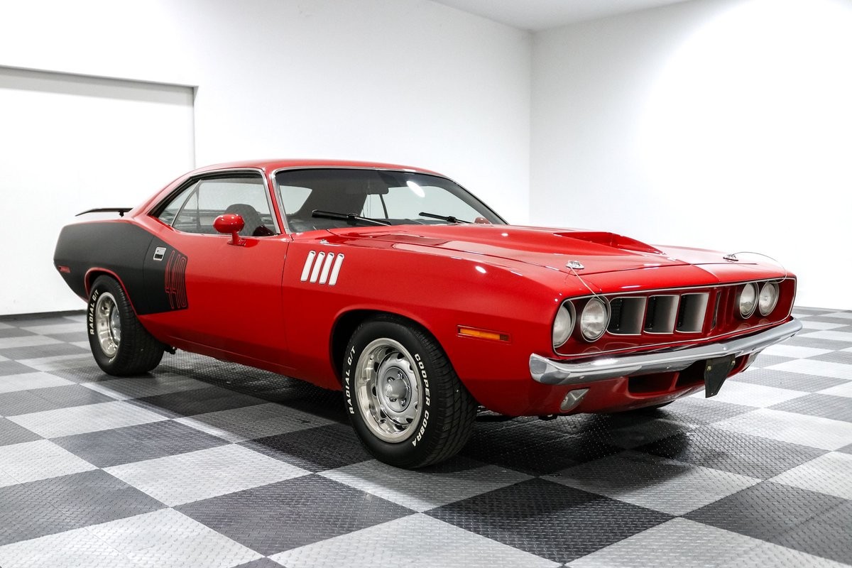 Plymouth-Barracuda-1973-Coupe-Black Plymouth Barracuda 1973
