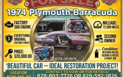 Plymouth Barracuda 1974